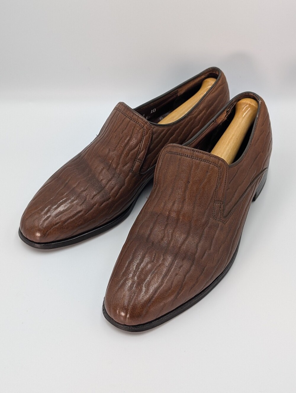 Vintage RARE Dack's 'Baffin Seal' Leather Loafers 1970s Era 9US